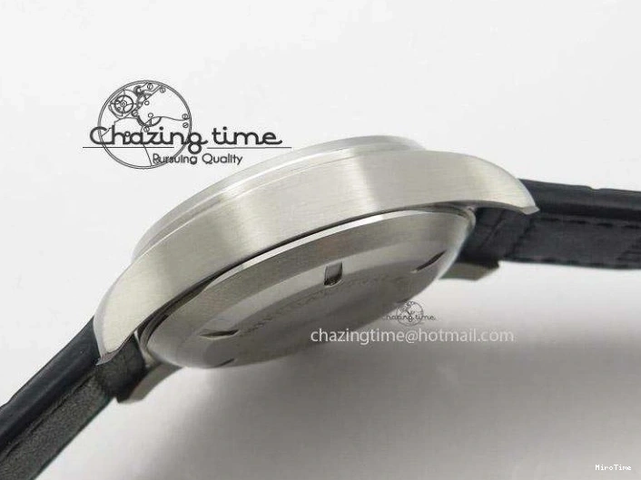 MIROTIME 0213 Soft Pilot Chrono 3777 43mm ZF 1:1 Best Edition Black Dial On Black Leather Strap A 7360